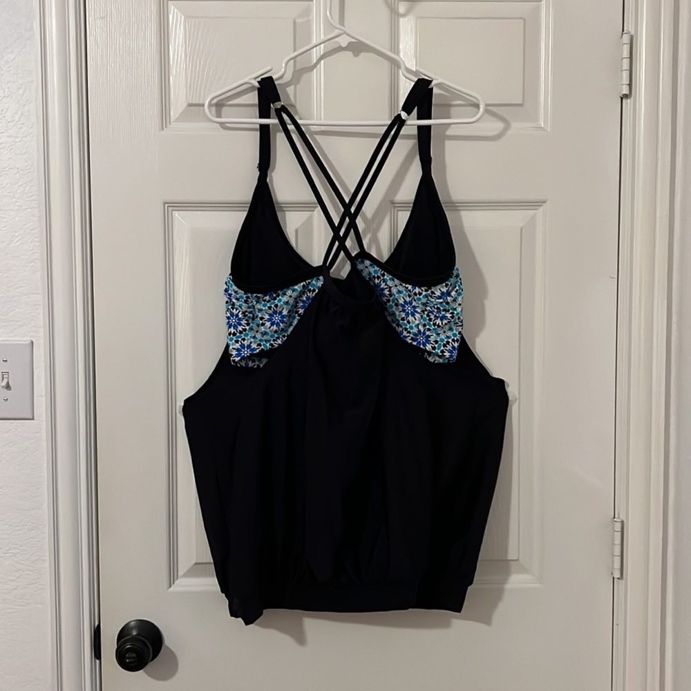 Plus sz 3x 22-24 ladies tankini. NWOT. - Picture 5 of 11